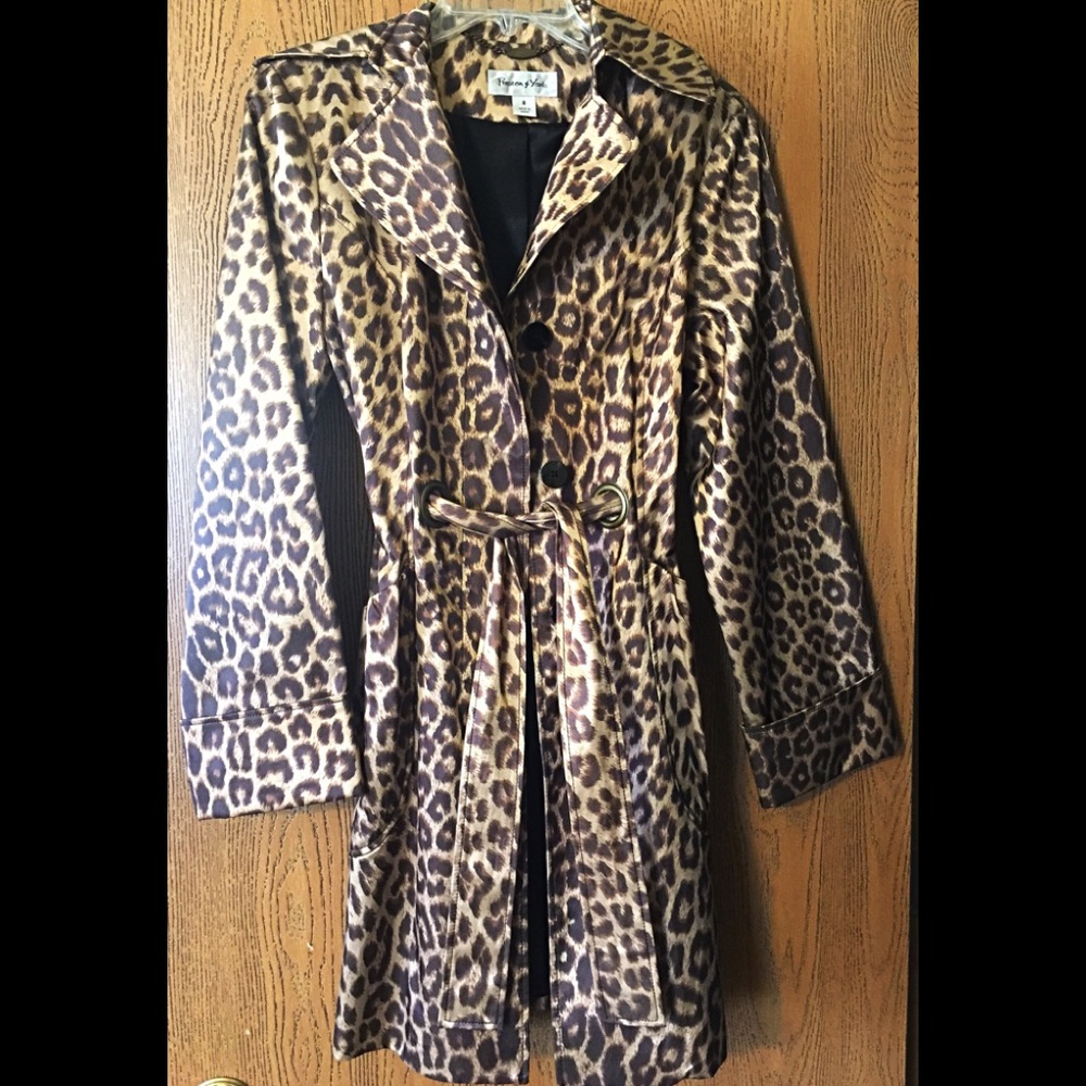 Cool Leopard print trench coat!!!